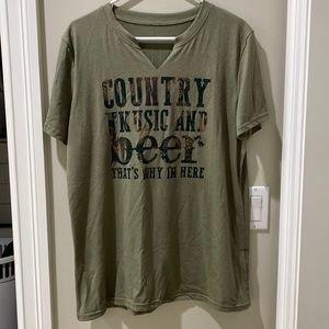 Country music t shirt